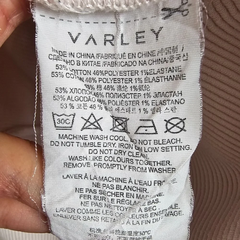 Varley Cropped Turtleneck Sweater in Lavender - Size S - Picture 10 of 12